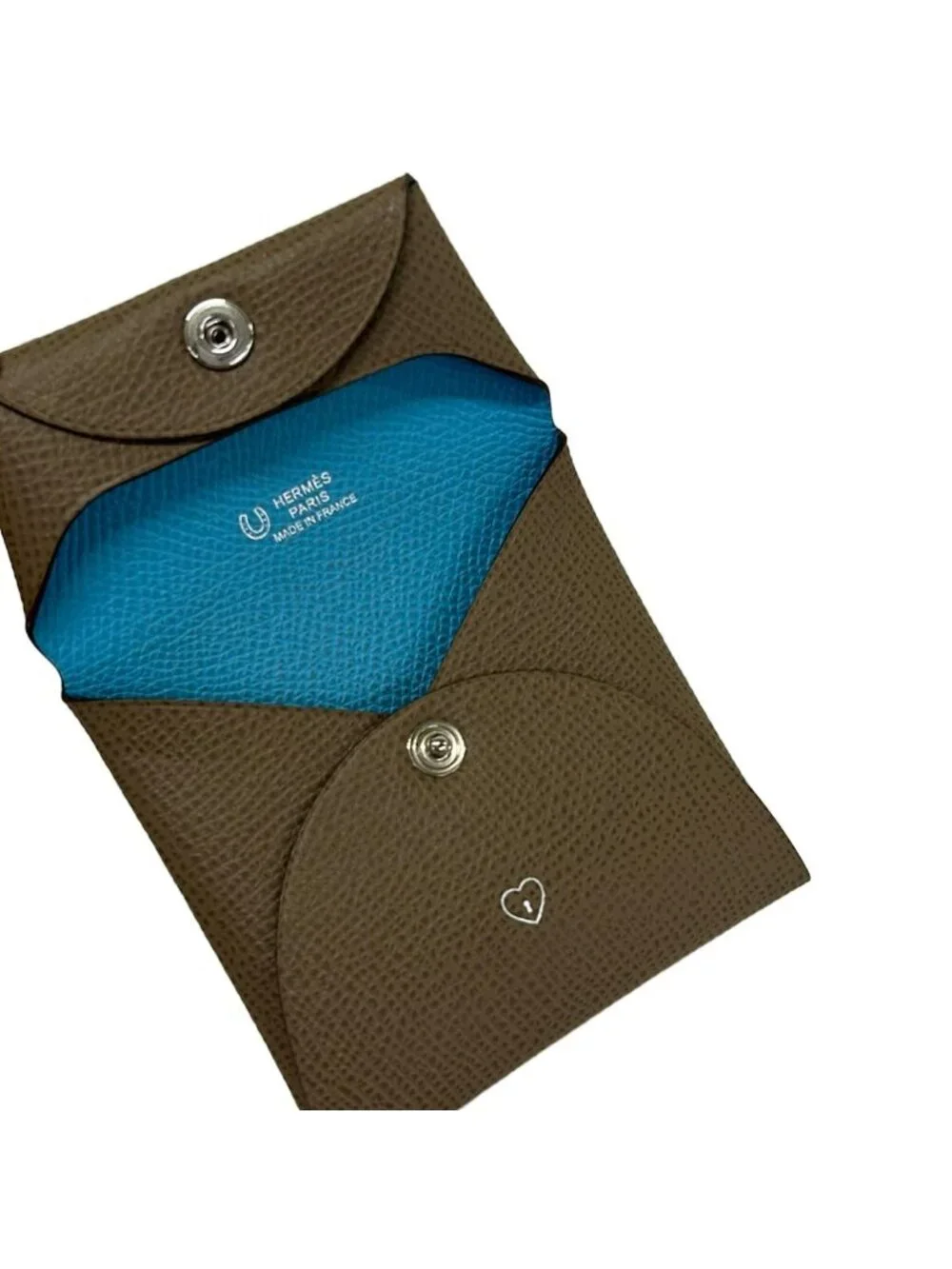 Hermes Coin Purse Bastia Etoupe